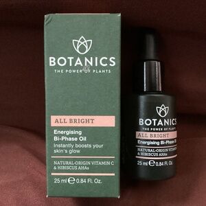 Botanics The Power of Plants All Bright Vitamin C Glow Serum, 0.84 fl oz NEW